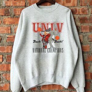 90s University Of Nevada Las Vegas Shirt UNLV Rebels Basketball Shirts